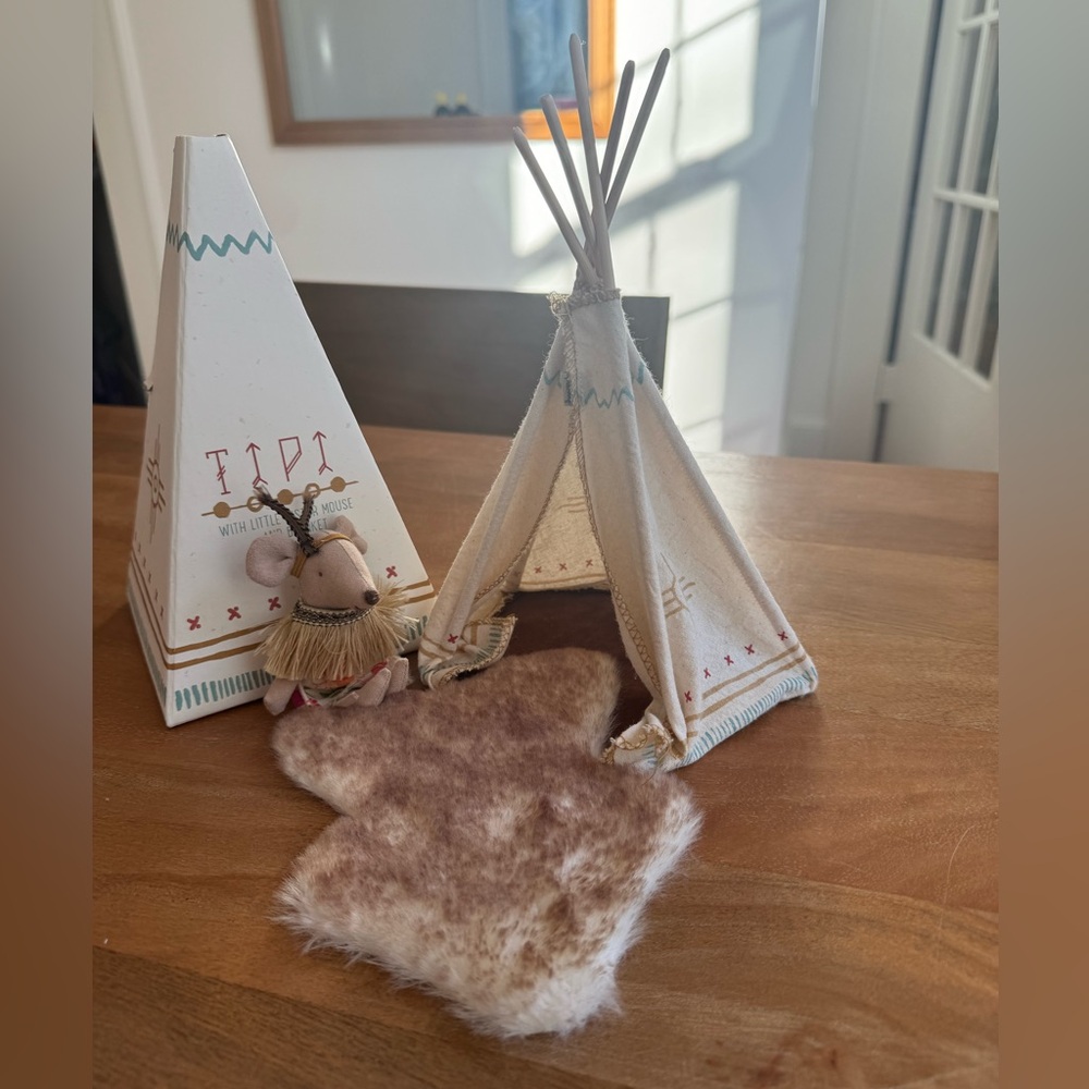Maileg Indian Mouse with Tent
